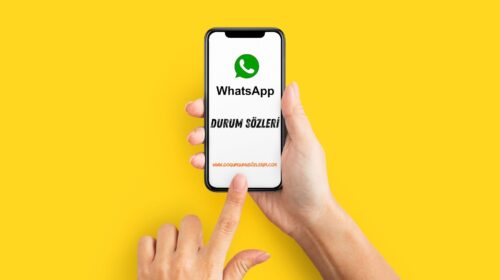 WhatsApp Durum Sözleri